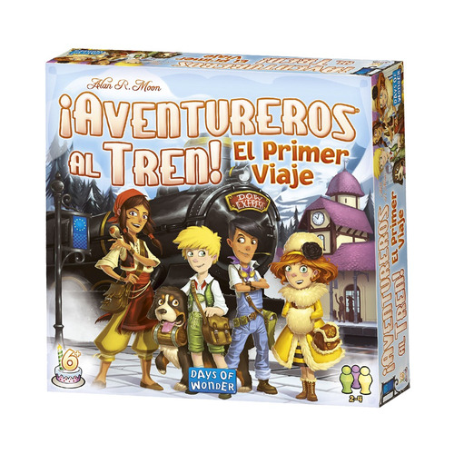 Juego De Mesa Asmodee Aventureros Al Tren El Primer Viaje