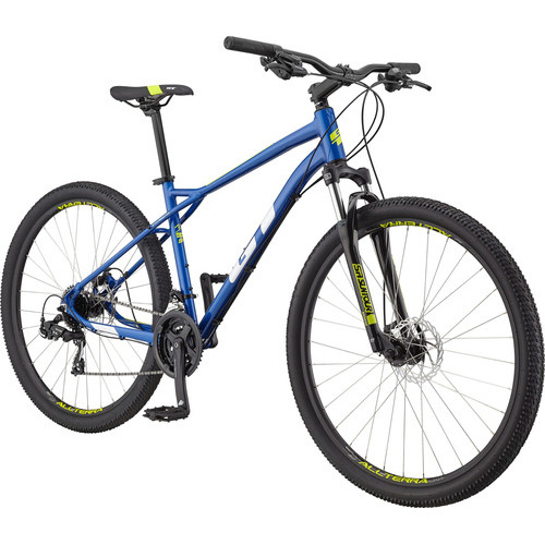 Bicicleta Gt Mtb Aggressor Sport Rodado 29 Montaña Disco 21v Color Azul Tamaño del cuadro Mediana
