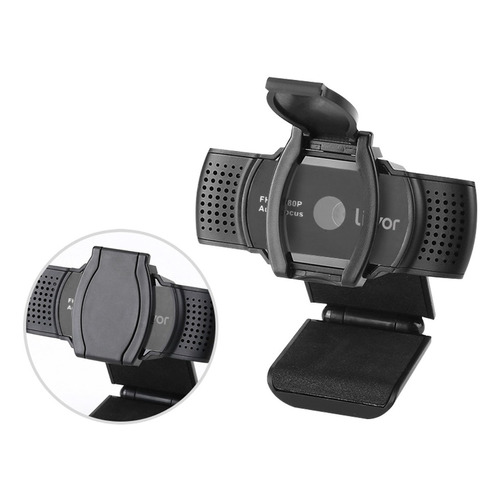 Camara Web Cam Compturadora Full Hd Microfono Zoom Liwor