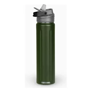 Botella Térmica Waterdog Acua 750ml Frio Calor Hermetica Color Verde