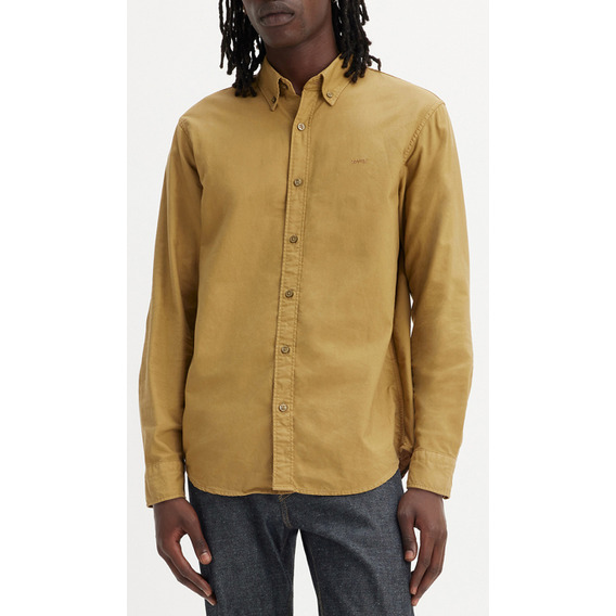 Camisa Hombre Authentic Button Down Khaki Levis A7210-0004
