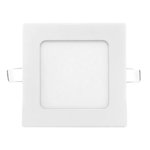 Plafón Led Sica Panel Cuadrado Techo - 6w - Blanco Cálido