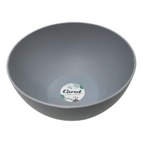 Bowl Ensaladera Plastico Batidora Recipiente Carol 23cm Color Gris
