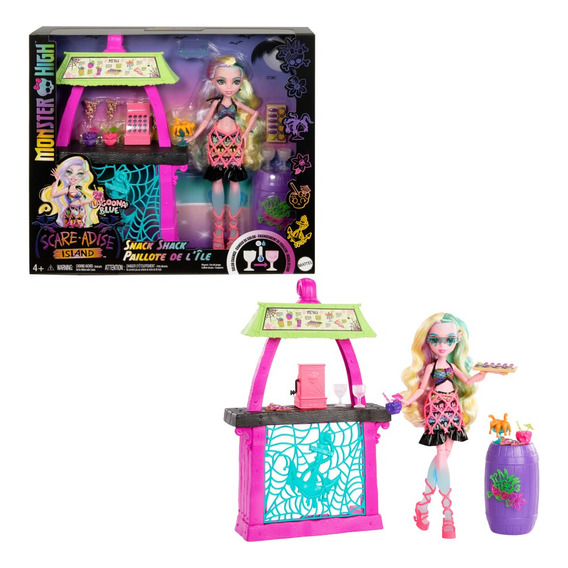 Monster High Set Isla Del Terror Bocadillos Monstruosos