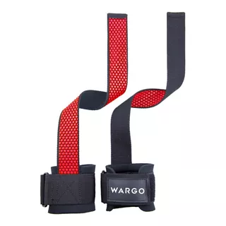 Par Correas Straps Levantamiento Wargo Pesas Gym Gimnasio