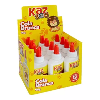 Cola Branca 90g Liquida Kaz