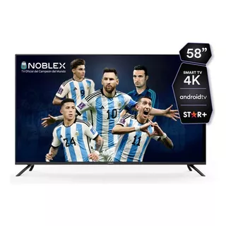Smart Tv Noblex Db58x7500 Led Android Tv 4k 58 Pulgadas