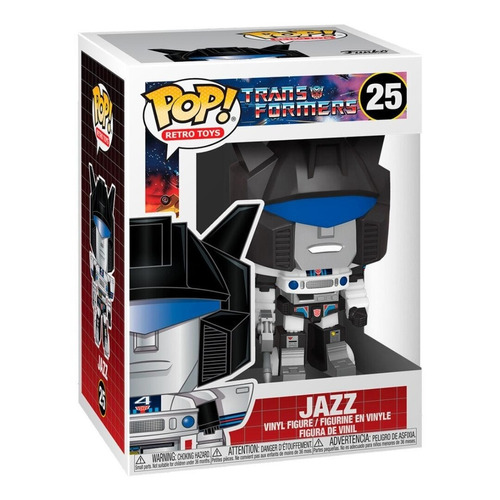 Figura De Acción Transformers Jazz De Funko