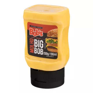 Molho Para Hambúrguer Big Bob Bob's Em Casa Sem Glúten Em Squeeze 200 G