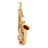 Saxofon Alto Dorado Con Estuche Rigido 