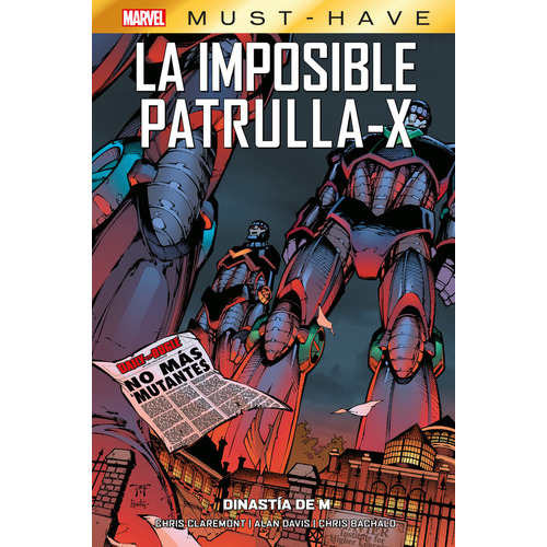 Mst96 Imp Patrulla X 4 Dinastia De M, De Vvaa. Editorial Panini Comics En Español