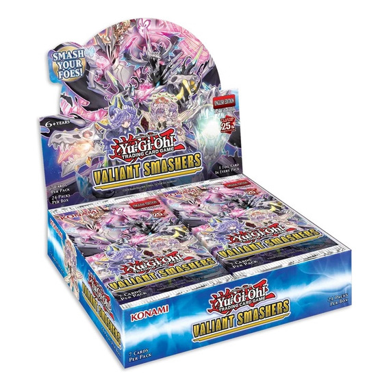 Valiant Smashers Booster Box Inglés / Español Yugioh