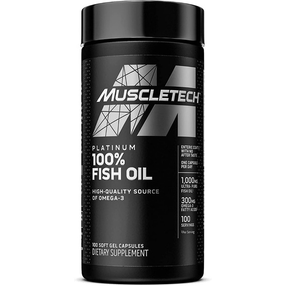 Muscletech Platinum Omega  Fish Oil  100% Ultra Pure Cla