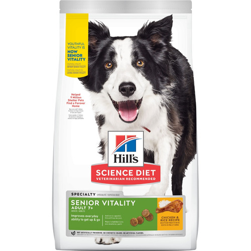 Comida para perro Hill's Science Plan Senior Vitality 5.7kg