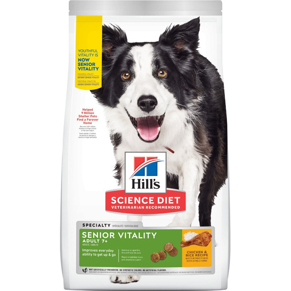 Hill's Science Senior Vitality 7+ Alimento Para Perro 5.7 Kg