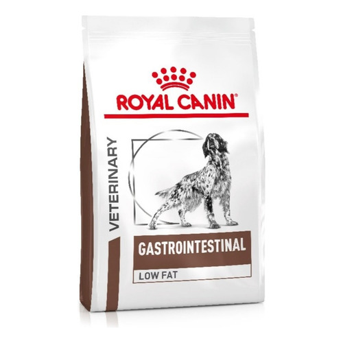 Alimento Royal Canin Veterinary Diet Canine Gastrointestinal Low Fat para perro adulto todos los tamaños sabor pollo en bolsa de 8kg