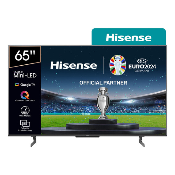 Smart Tv  Hisense 65U80H 65'' MiniLed Uled 4k Google Tv 120hz