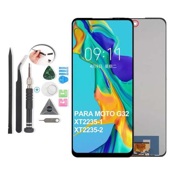 Pantalla Lcd Táctil Para Moto G32 Xt2235-1 Xt2235-2 Displays