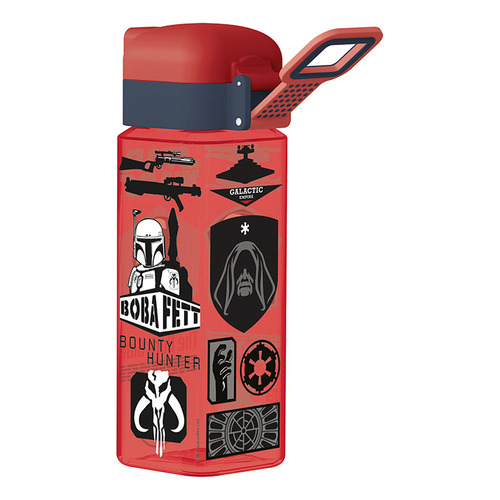 Botella Infantil Star Wars Safety Lock De 550 Ml Color Rojo