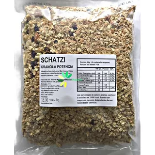 Granola Potencia X 1,5 Kg Schatzi (avena Almendras Castañas)