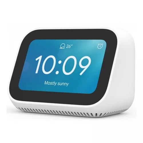 Bocina Inteligente Bluetooth Xiaomi Mi Smart Clock Reloj Despertador X04G  con asistente virtual Google Assistant, control remoto infrarojo, pantalla  integrada de 3.97 color blanco