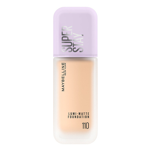 Base de maquillaje líquida Maybelline Super Stay Base Lumi Matte Lumi Matte tono 110 - 40mL 91g