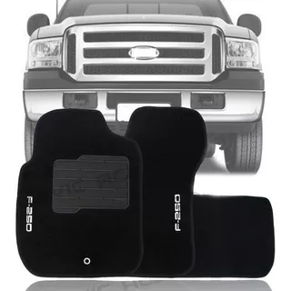 Tapete Carpete Confort Bordado Ford F-250 Cs 1999 / 2011