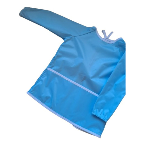 Pintorcito Babero Manga Larga Impermeable Liso