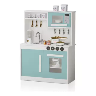 Cozinha De Brinquedo Infantil Menta Princesinha  Mdf