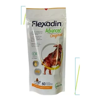 Suplemento En Comprimidos Vetoquinol Flexadin Advanced Con Omega 3 Para Perro Todas Las Edades Todos Los Tamaños Sin Sabor