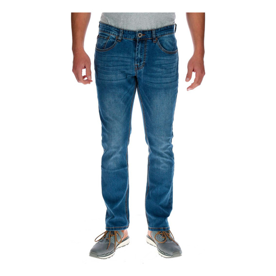 Jeans Caterpillar Dwr Slim Medium Stone  Para Hombre