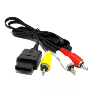 Cable Audio Video Av Para Super Nintendo, N64, Gamecube 