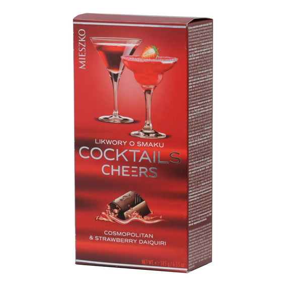 Chocolates De Licor Cocktails Cheers Strawberry Mieszko 185g