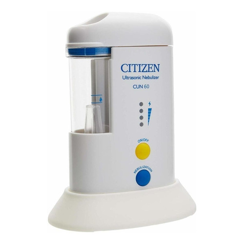 Nebulizador inalámbrico ultrasónico Citizen CUN60 blanco y azul