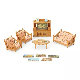 Calico Critters - Juego Completo De Muebles Para Casa De Mu 