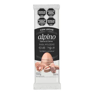 Chocolate Alpino Tableta X 500 Gramos Leche, Blanco O Semi
