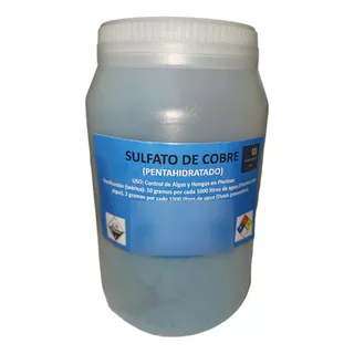 Sulfato De Cobre (pentahidratado) Para Piscinas 4 Kgs