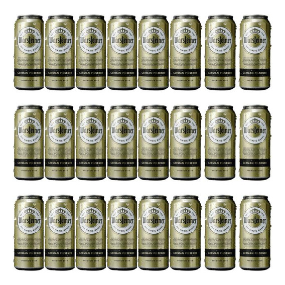 Cerveza Warsteiner Rubia Lata 473ml Pack X24 - Fullescabio