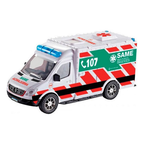 Ambulancia Same Fricción Juguet 16 Cm Truquito