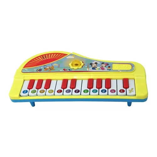 Teclado Infantil Mickey Disney 13 Teclas - Bebe Brinquedo