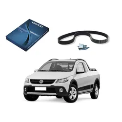  Correia Elastica Alternador Saveiro Cross G5 1.6 2009 A 2013
