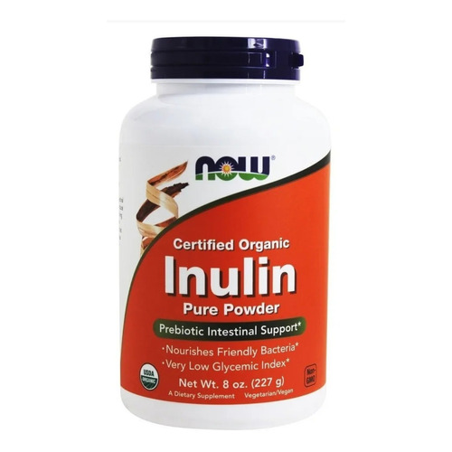 Inulina Organica Certificada Now 227 Gr