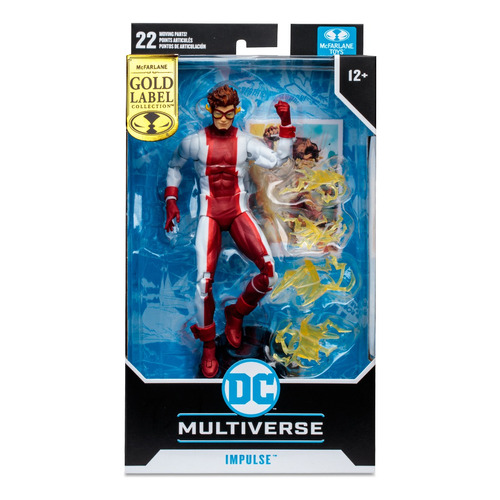 Mcfarlane Figura 7 Impulse (flash War) (gold Label)