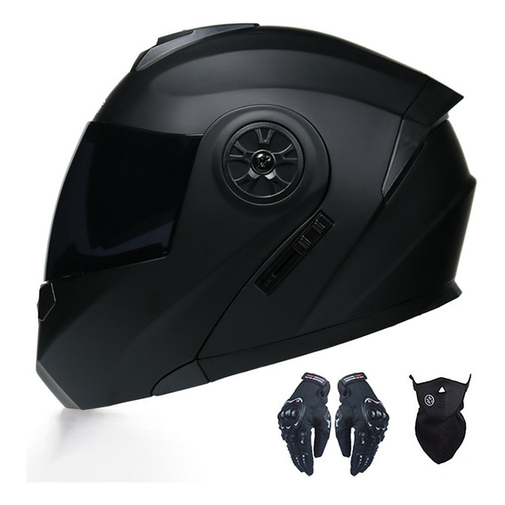 Casco De Motocicleta Con Lente Marrón Certificada Dot