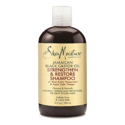 Shampoo Shea Moisture Jamaica Black Castor Oil Cabello Curl