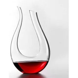 Decanter Vinho 1,5l Vidro Moderno Lapidado 34x21