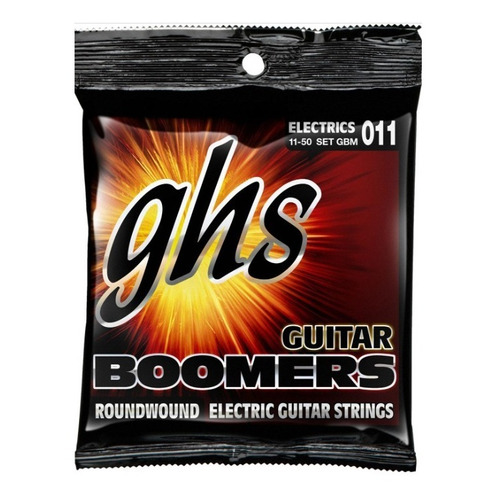 Encordado Guitarra Electrica Ghs Boomers 011- 50 Medium Usa