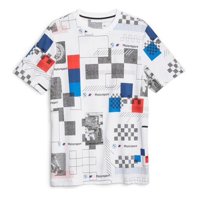 Men's Bmw M Motorsport All Over Print Tee