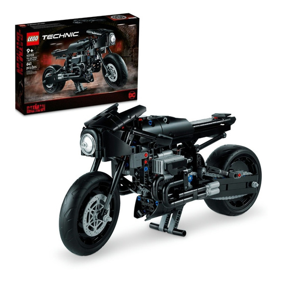 Kit De Construcción Lego Technic The Batman Batmoto 42155 3+ Cantidad de piezas 641