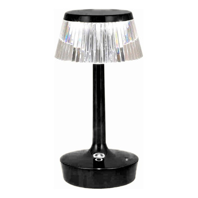 Velador De Mesa Led Escritorio Tactil Usb Negro Tm0805n